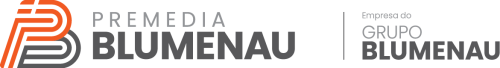 Logotipo Premedia Blumenau - Endosso Grupo Blumenau